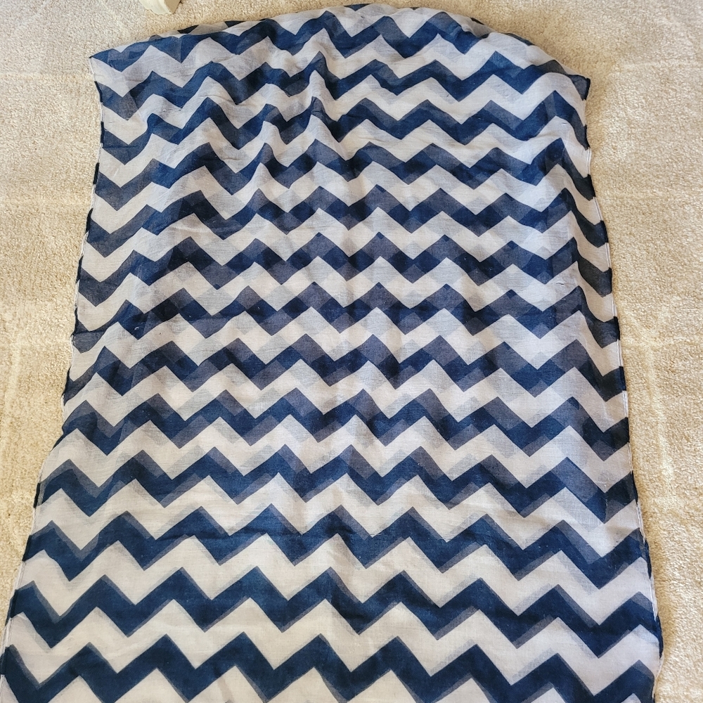 Chevron infinity scarf